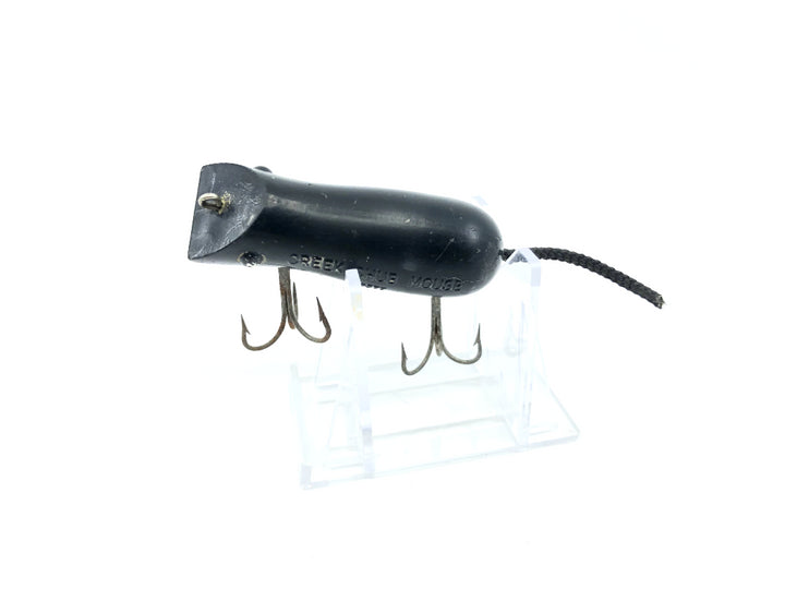 Creek Chub 6577 Mouse in Special Order Black Color