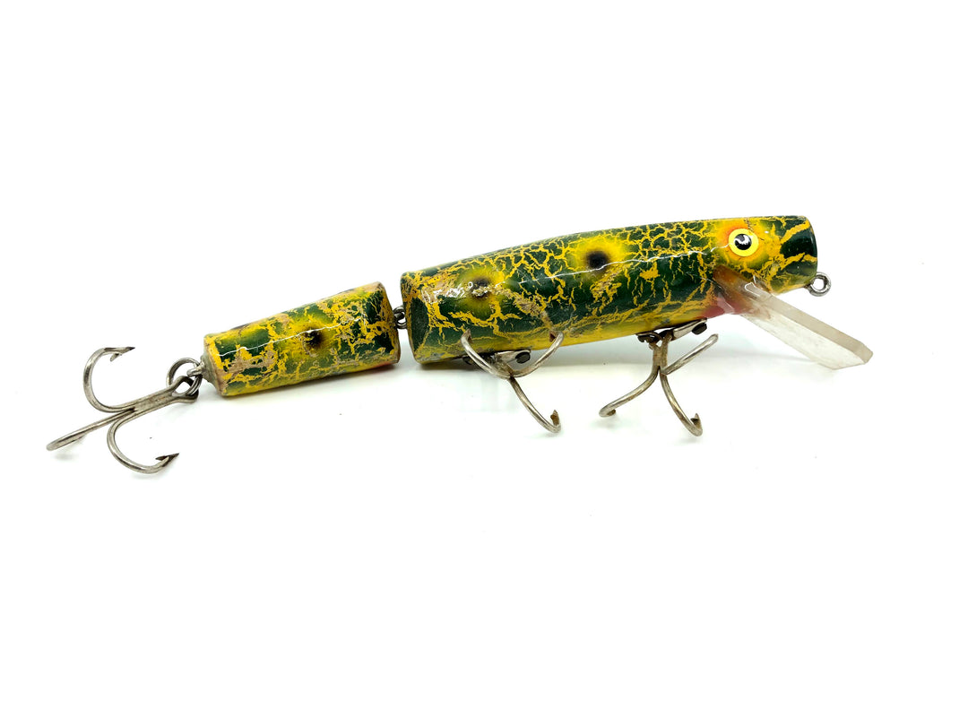 Wiley Jointed 6 1/2" Musky Killer in Crackle Frog Color