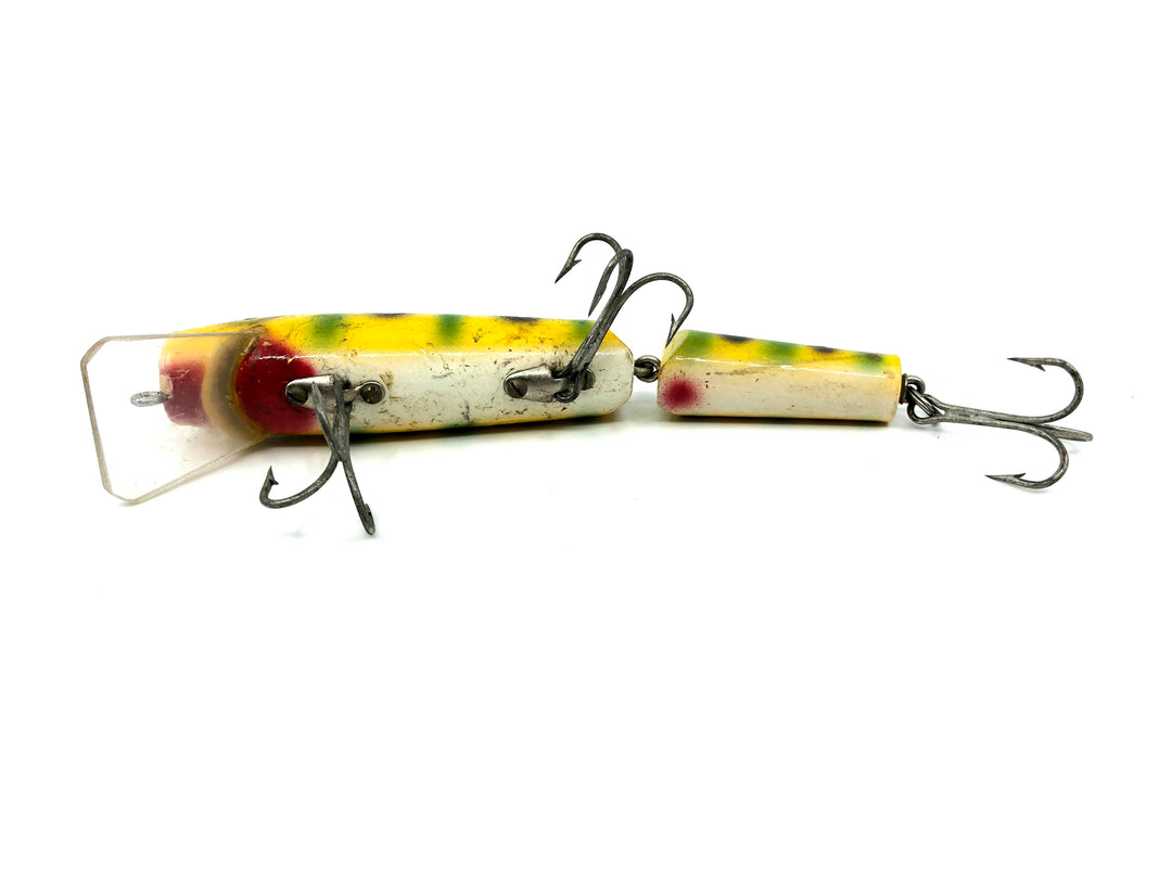 Wiley Jointed 6 1/2" Musky Killer in Yellow Green Perch Color