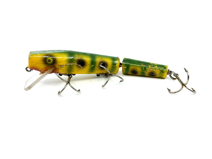 Wiley Jointed 6" Musky Killer in Yellow Green Perch Color
