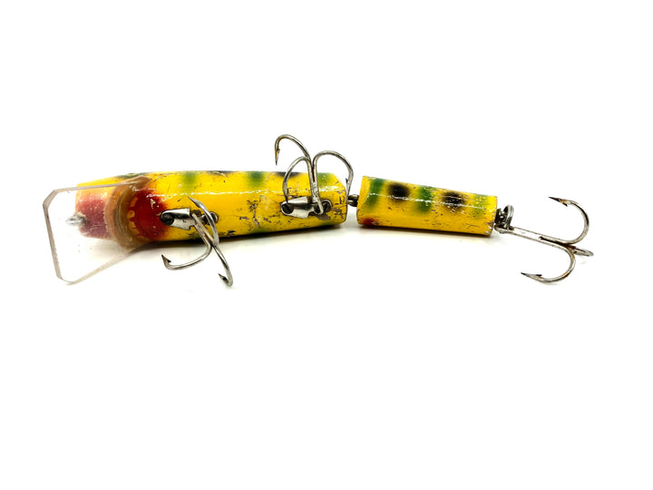 Wiley Jointed 6" Musky Killer in Yellow Green Perch Color
