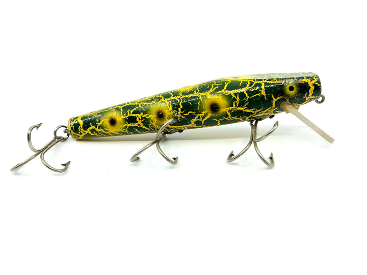 Wiley 6" Musky Killer in Green Crackle Frog Color
