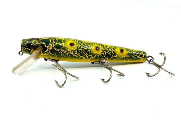 Wiley 6" Musky Killer in Green Crackle Frog Color