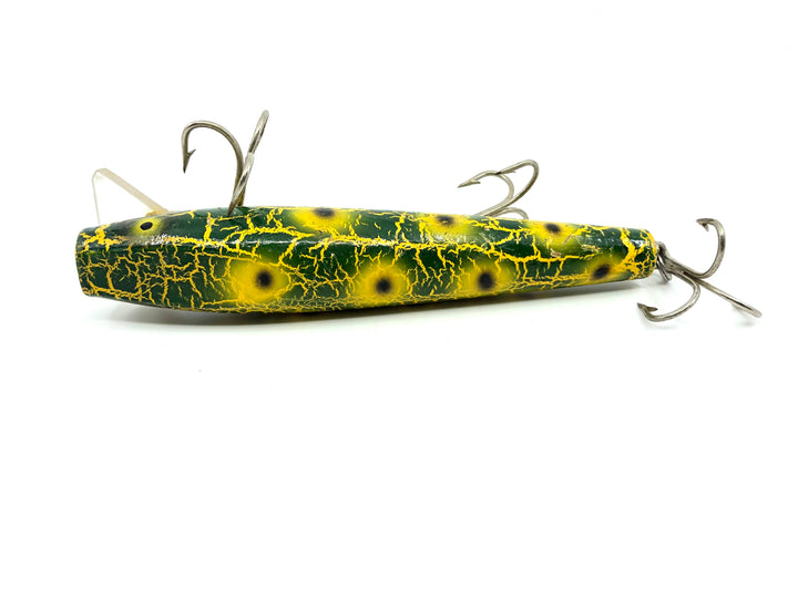 Wiley 6" Musky Killer in Green Crackle Frog Color