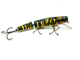 Wiley Jointed 6" Musky Killer in Dark Frog Color Warrior-Re-Paint