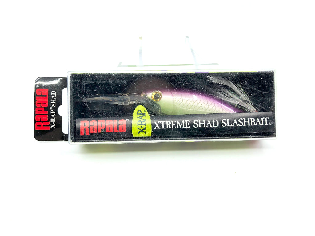 Rapala X-Rap Xtreme Shad Slashbait XRS-8 PGH Purple Ghost Color New in Box Old Stock