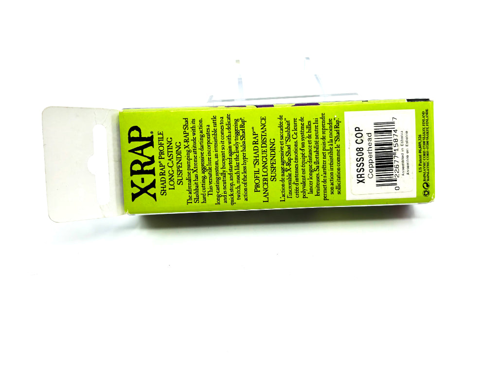 Rapala X-Rap Slashbait XRSSS-8 COP Copperhead Color New in Box Old Stock