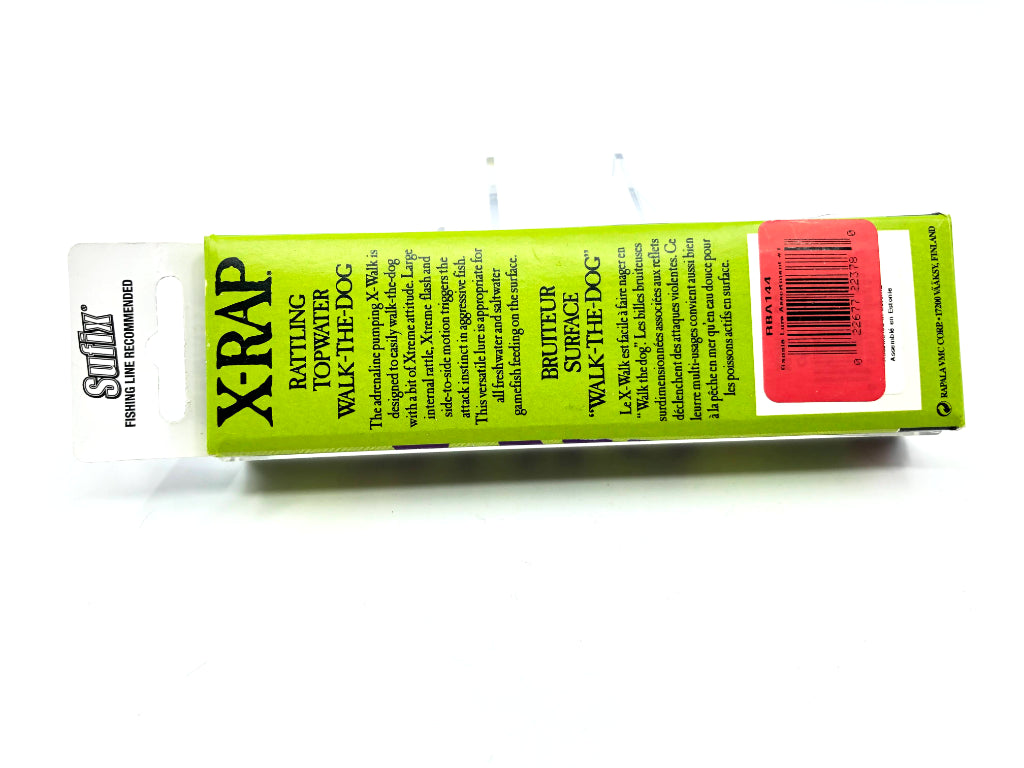 Rapala X-Rap X-Walk XRW-11 GGH Glass Ghost Color New in Box Old Stock