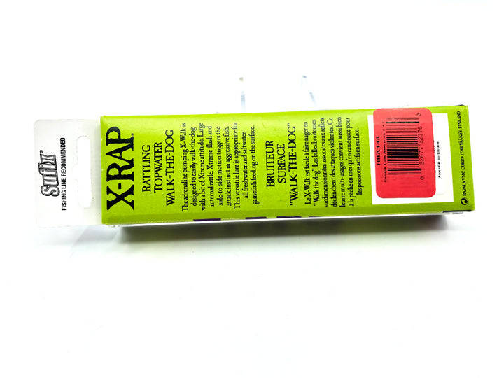 Rapala X-Rap X-Walk XRW-11 GGH Glass Ghost Color New in Box Old Stock
