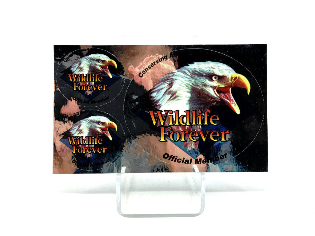 Wildlife Forever Member Sticker Sheet