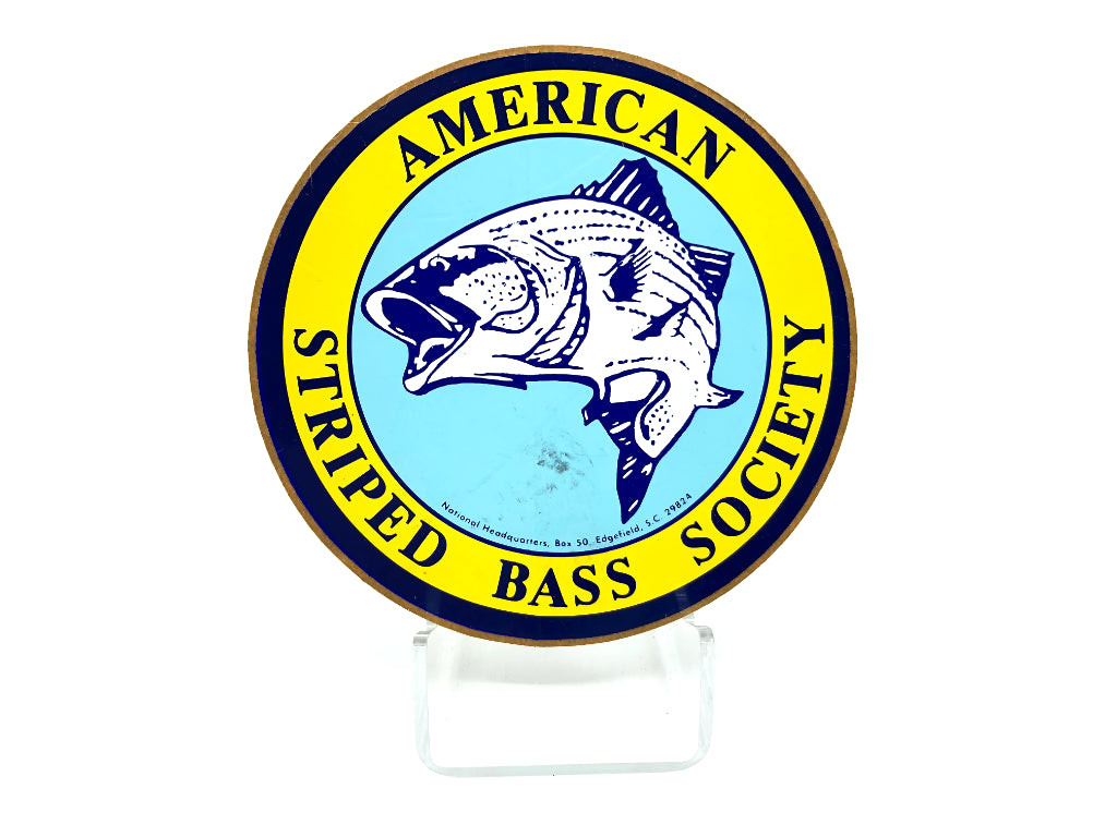 American Striped Bass Society Sticker