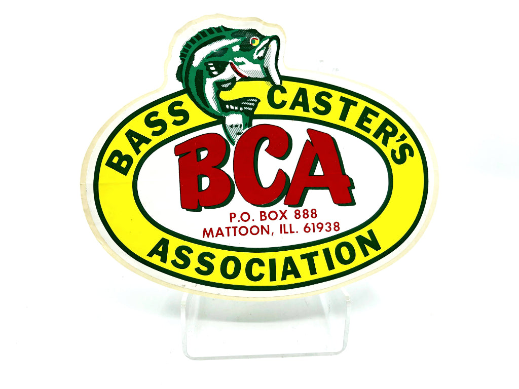 Bass Caster's Association Mattoon, Illinois Sticker