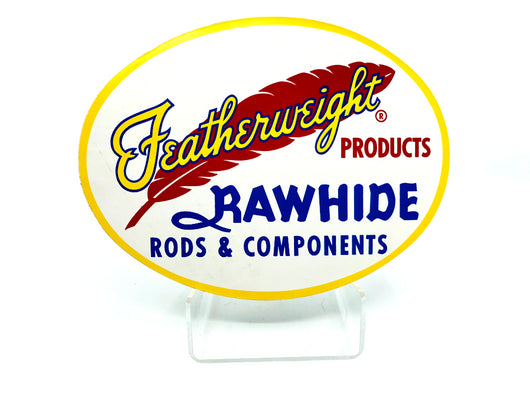 Featherweight Rawhide Rods Sticker