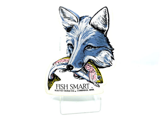 Blue Fox Fish Smart Sticker