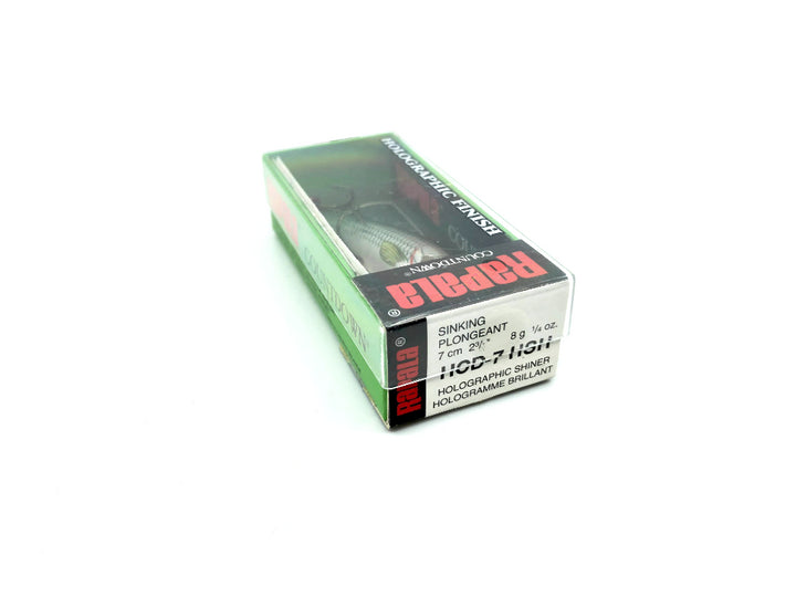 Rapala Count Down Minnow HCD-7 HSH Holographic Shiner Color