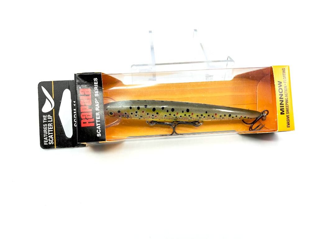 Rapala Scatter Rap Minnow SCRM-11 TR Brown Trout Color Lure New in Box