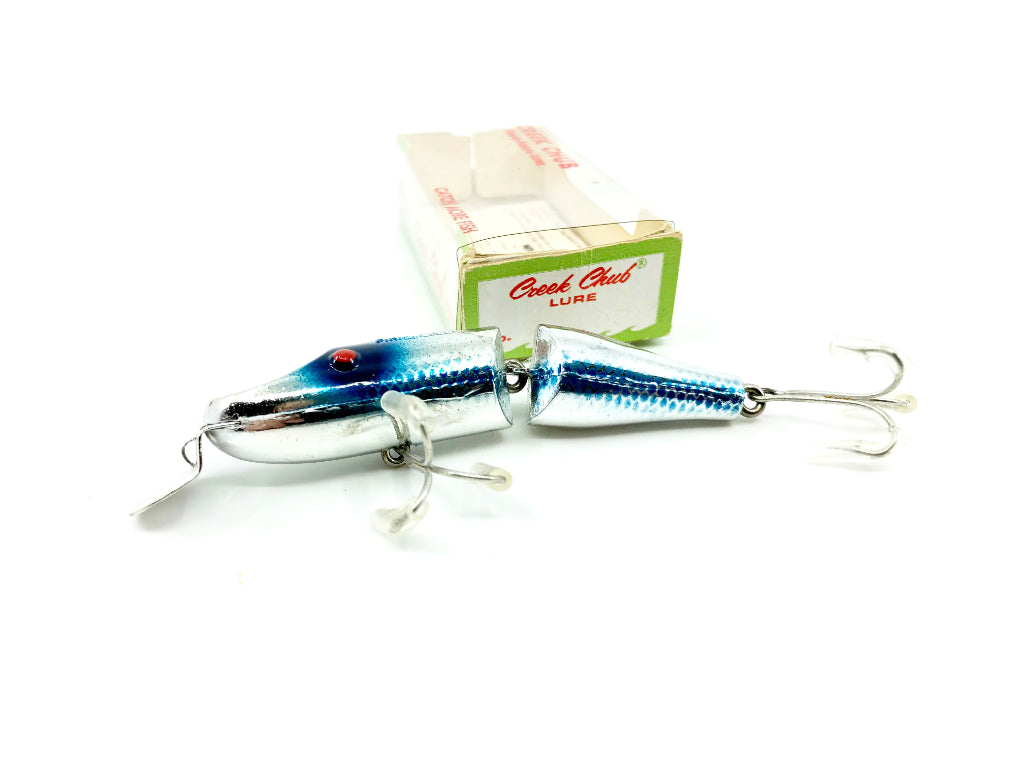 Creek Chub 2700 Baby Jointed Pikie Chrome Color 2740 with Box