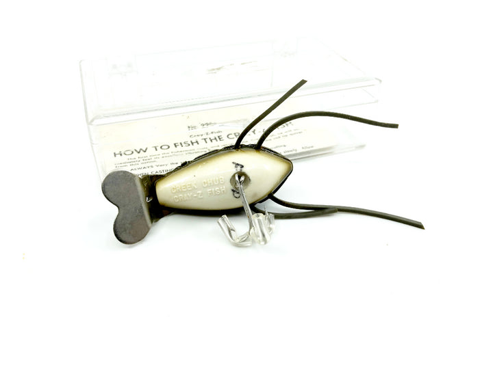 Creek Chub 9900 Cray-Z-Fish (Crazy Fish) in Natural Crab Color with Box