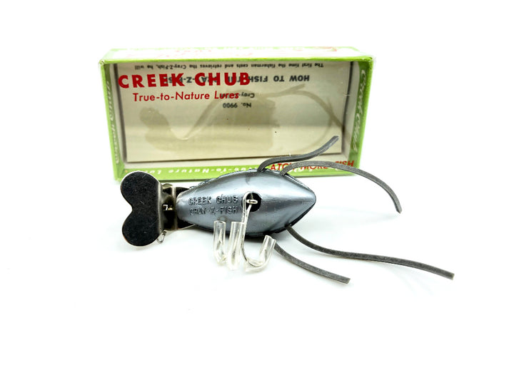 Creek Chub 9900 Cray-Z-Fish (Crazy Fish) in Silver Shad 9900 SS Color with Box