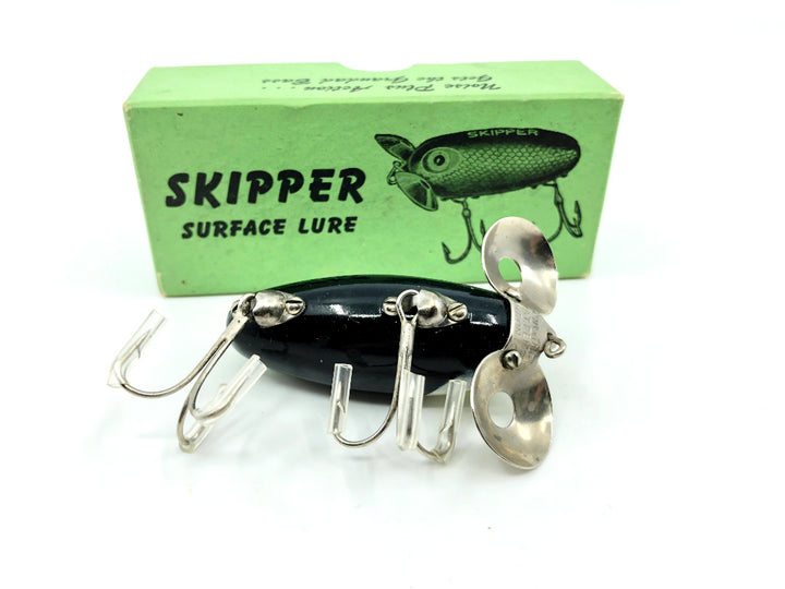 Hom-Art or Homart Skipper Lure Black and White with Tough Box and Paperwork