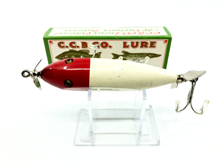 Creek Chub Injured Minnow 1500 Red White 1502 Color with Box