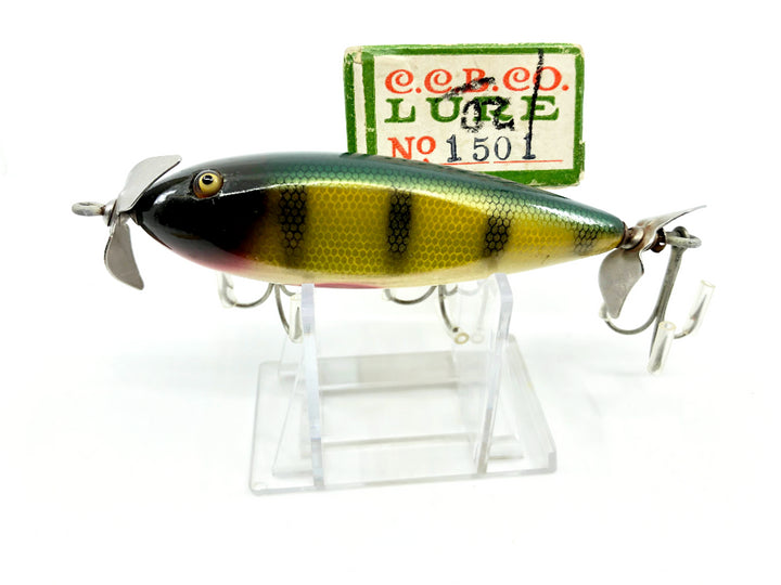 Creek Chub Injured Minnow 1500 Perch 1501 Color with Box