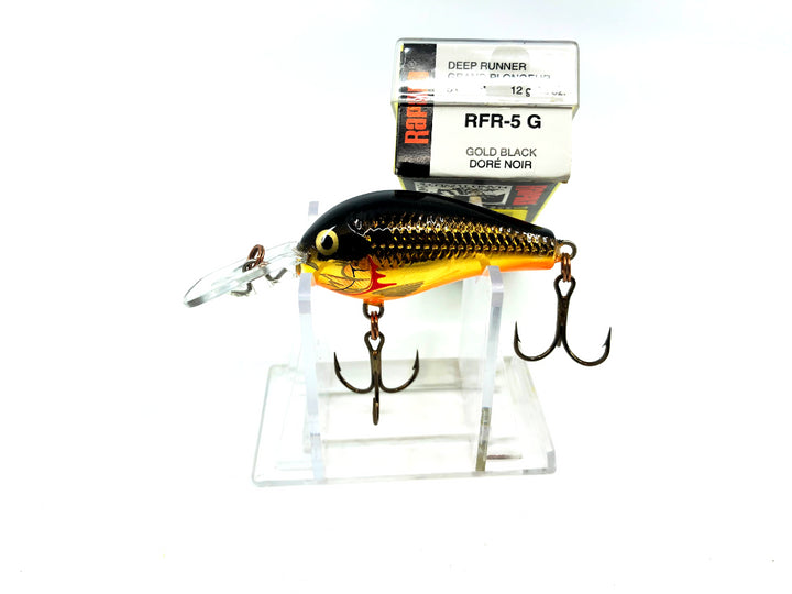 Rapala Rattlin Fat Rap RFR-5 G Gold Black Color