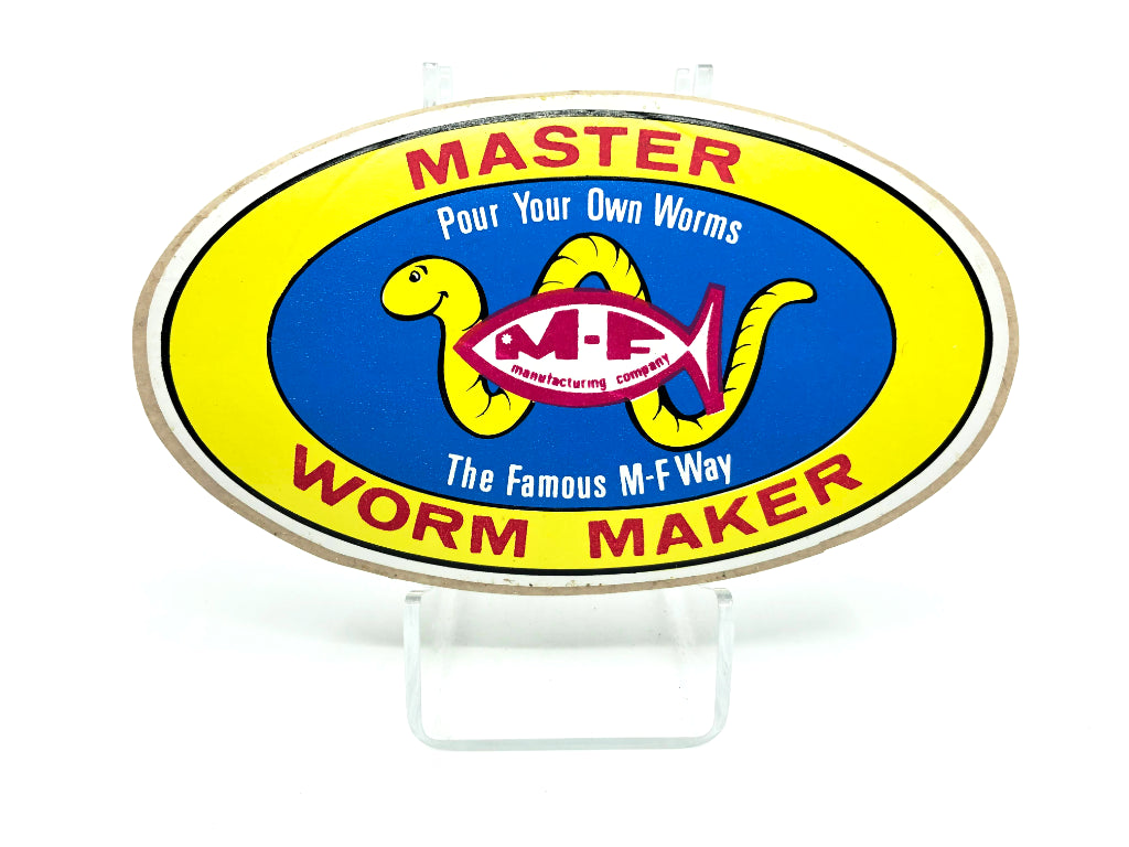 M-F Master Worm Maker Sticker