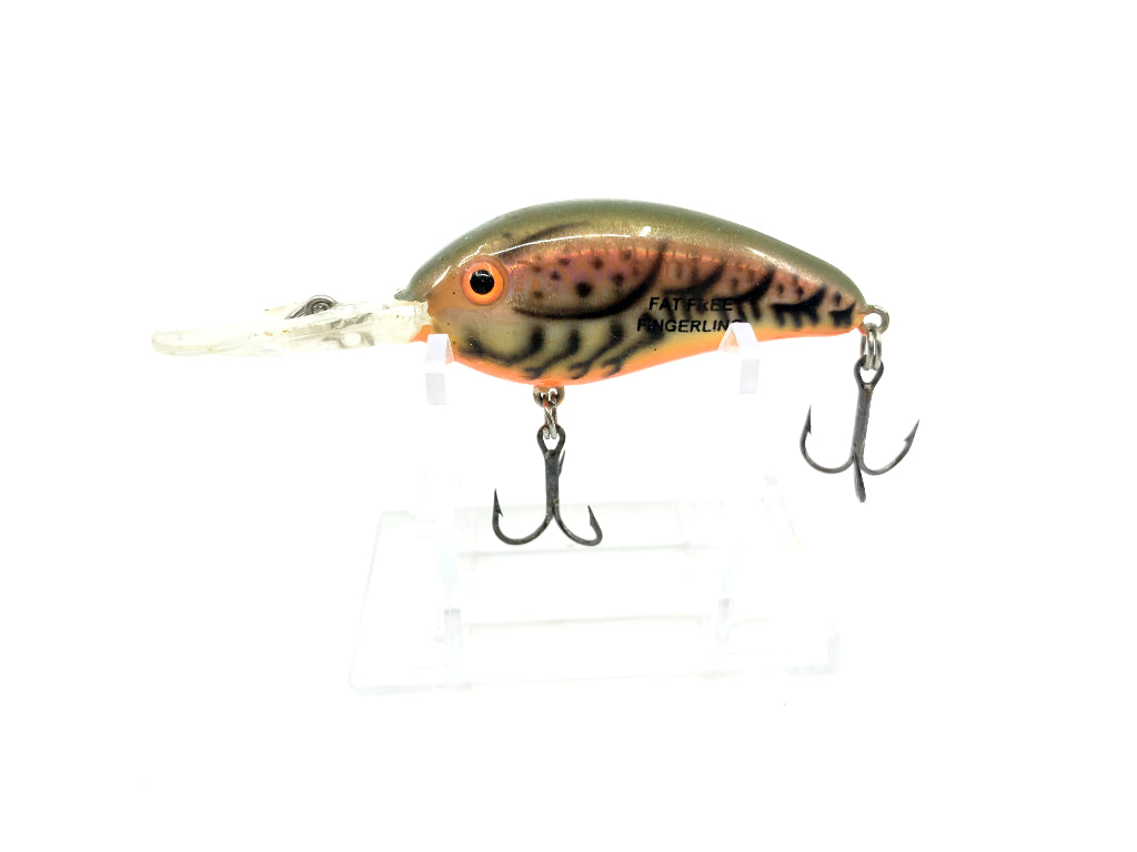 Excalibur Bill Dance Fat Free Fingerling Green Craw Color