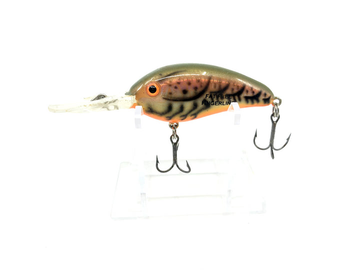 Excalibur Bill Dance Fat Free Fingerling Green Craw Color