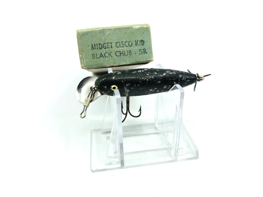 Wallsten Tackle Midget Cisco Kid Black Chub Color with Box