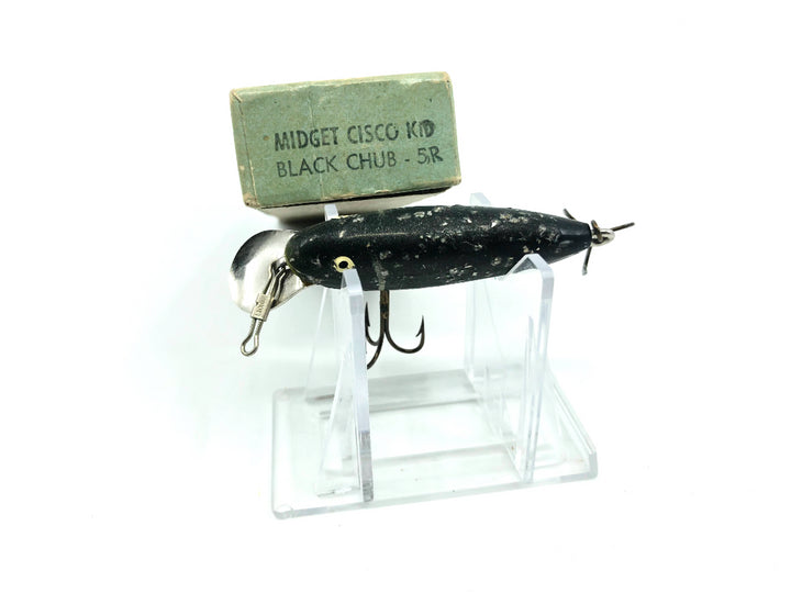 Wallsten Tackle Midget Cisco Kid Black Chub Color with Box