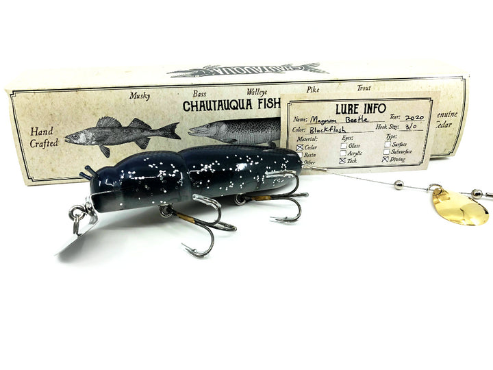 Chautauqua Custom Magnum Beetle in Black Flash Color