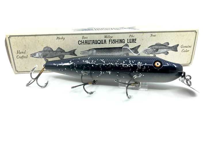 Chautauqua Magnum Musky Pikie in Black Flash 2020 Color