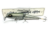 Jointed Chautauqua 8" Minnow Musky Lure Custom Gunmetal Grey Flash 2020 Color