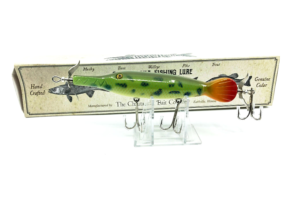Chautauqua Custom Gar with Tail in Spotted Gar Color