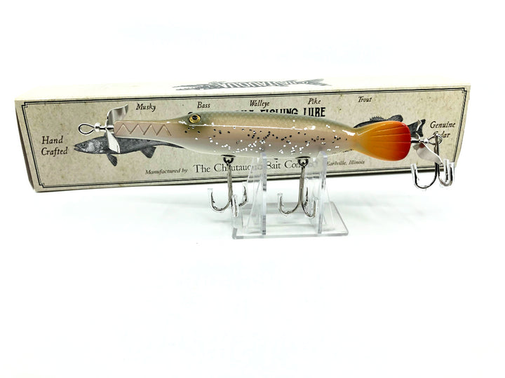 Chautauqua Custom Gar with Tail in Silver Flash Color