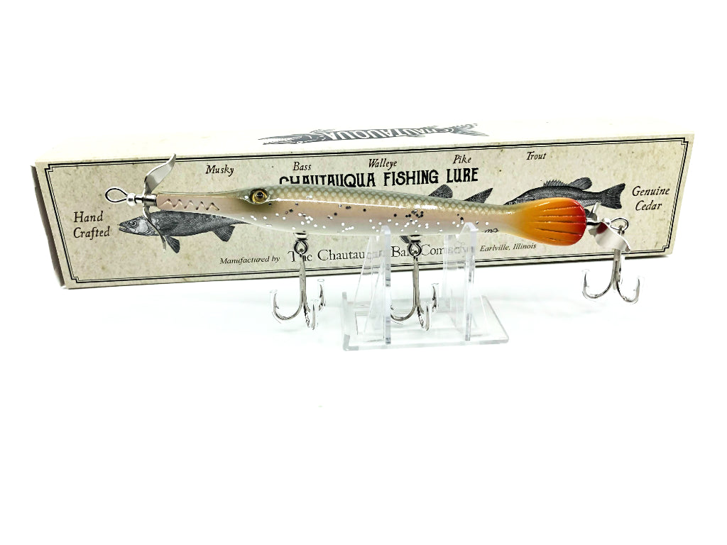 Chautauqua Custom Skinny Gar in Silver Flash Color