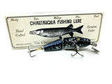 Chautauqua Jointed Lil' Piko Jr. Pikie Black Flash Color with CCBCO Lip