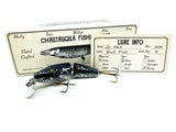 Chautauqua Jointed Lil' Piko Jr. Pikie Black Flash Color with CCBCO Lip