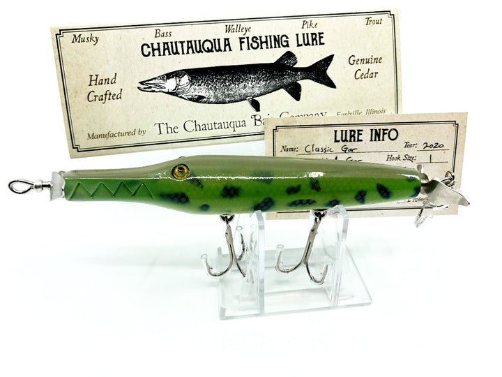 Chautauqua Classic Gar in Spotted Gar Color