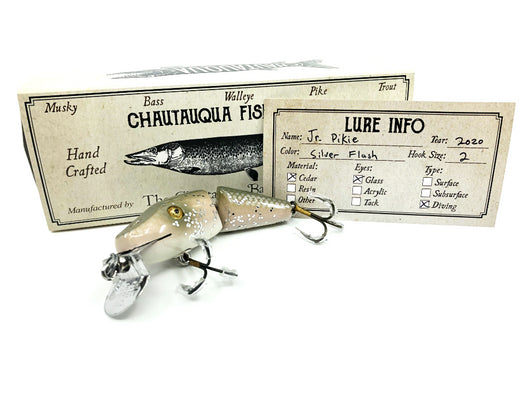 Chautauqua Jointed Lil' Piko Jr. Pikie Silver Flash Color with CCBCO Lip