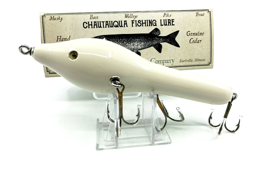 Chautauqua Custom Moonlight Bait #1000 in Radiant White Color