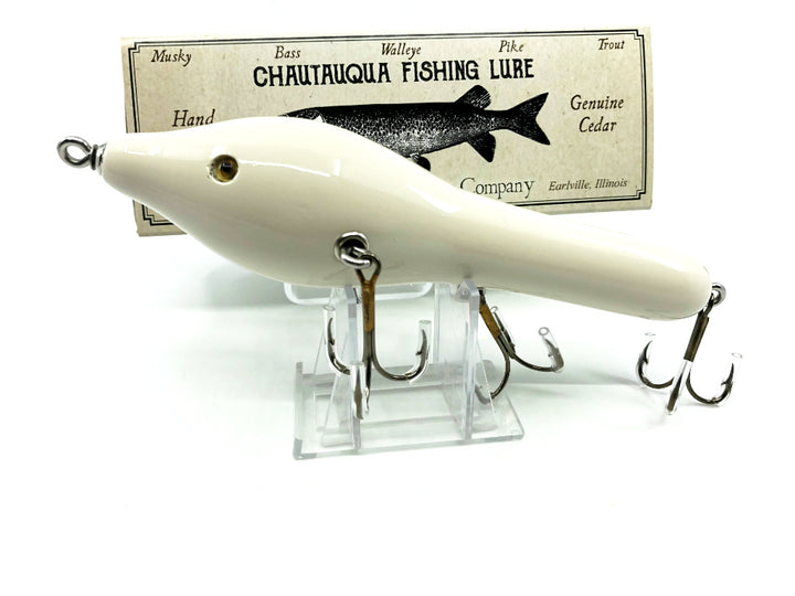 Chautauqua Custom Moonlight Bait #1000 in Radiant White Color
