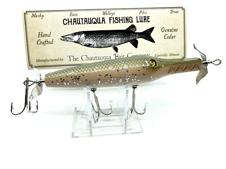 Chautauqua Classic Gar in Silver Flash Color