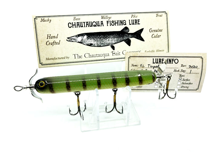 Chautauqua Custom XL Torpedo in Yellow Perch Color