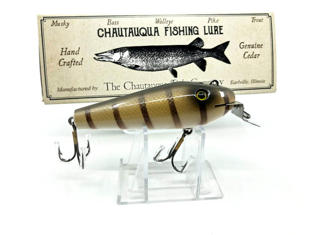 Chautauqua Wiggler Classic Pike 2020 Color Creek Chub Lip Custom Lure