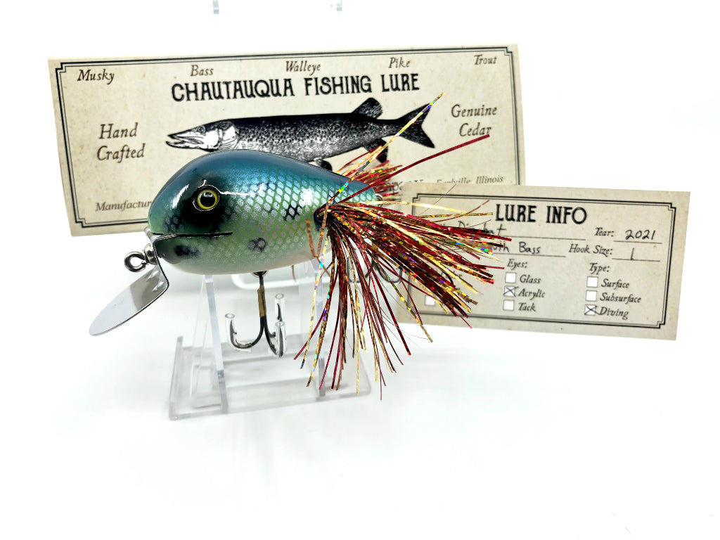 Chautauqua Special Order Wooden Dingbat Largemouth Bass 2021 Color