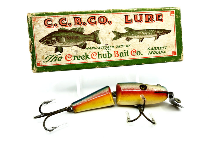 Creek Chub 2700 Baby Jointed Pikie Minnow Rainbow 2708 Color with Box