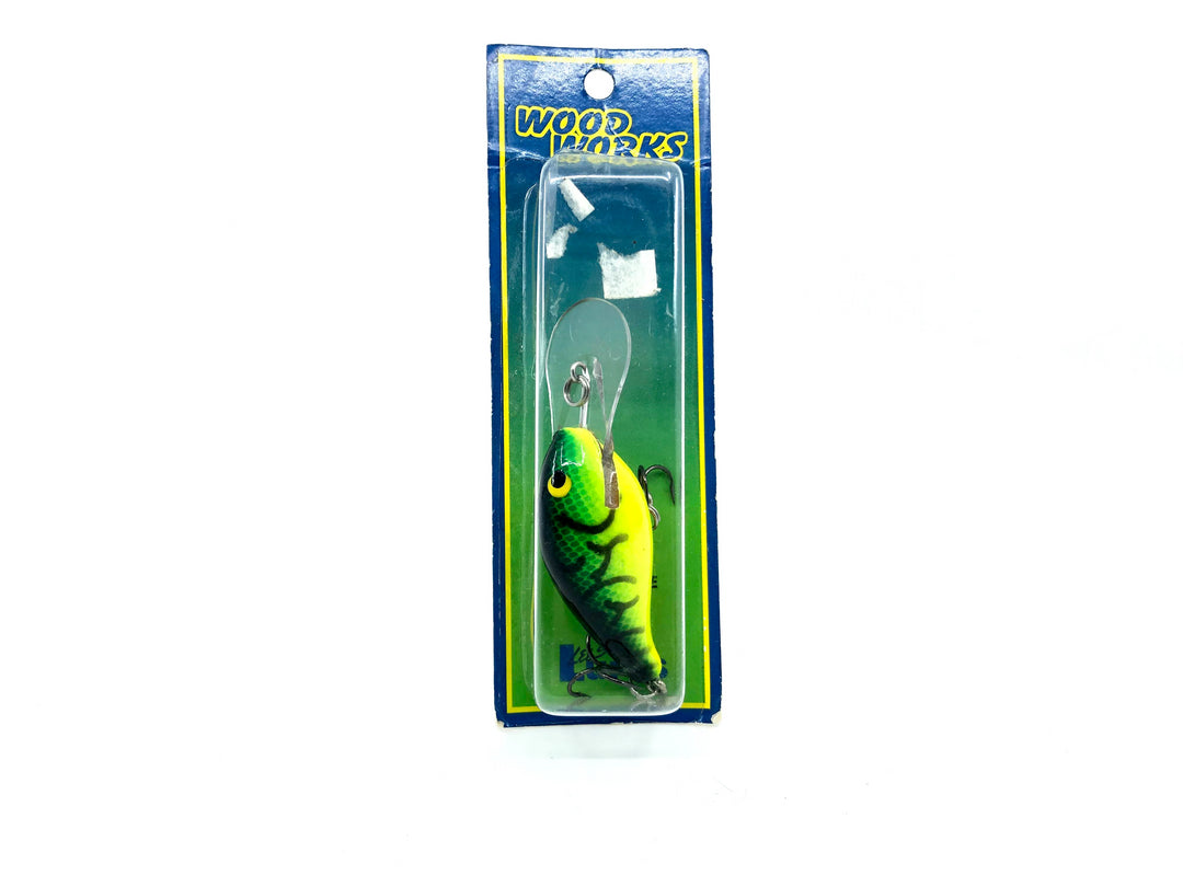 Lee Sisson Wood Works Little Diver 2 LD2-011 Fire Tiger Color New on Card